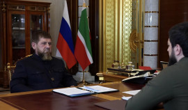 Рамзан Кадыров провёл рабочую встречу с министром здравоохранения ЧР Адамом Алхановым