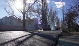В Грозном реконструируют улицу Абдаллы II бен аль-Хусейна