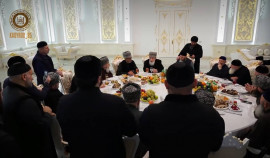 В доме Рамзана Кадырова богословы провели религиозный обряд