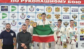портсмены из ЧР завоевали 38 медалей на первенстве и чемпионате СКФО по рукопашному бою