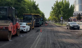 В Грозном началась реконструкция проспекта имени В.В. Путина