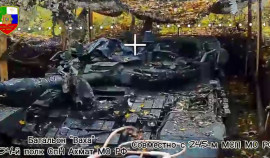 Рамзан Кадыров опубликовал кадры уничтожения танка ВСУ Т-72АВ на Харьковском направлении