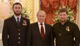 Рамзан Кадыров поблагодарил Владимира Путина за государственные награды