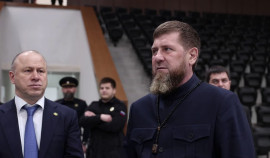 Рамзан Кадыров посетил строящийся Республиканский центр борьбы имени Бувайсара Сайтиева