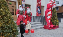 Росгвардейцы устроили новогодний праздник для детей в Грозном