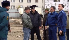 В Грозном была проведена выездная проверка строительства школы