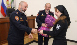 В Грозном наградили сотрудников подразделений правового обеспечения Росгвардии