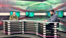 Офицер Росгвардии стал гостем программы «Спорт тайм» на ЧГТРК «Грозный»