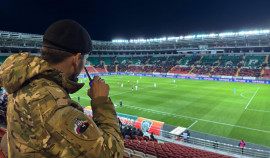 В Грозном Росгвардия обеспечила правопорядок на футбольном матче «Ахмат» — «Спартак-Москва»