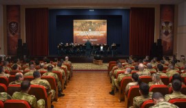 В грозненском соединении Росгвардии состоялся праздничный концерт