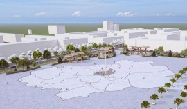 Центральную площадь Грозного преобразуют в современное общественное пространство