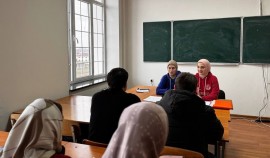 Чеченские молодогвардейцы и активисты «Волонтерской Роты» провели встречу со студентами