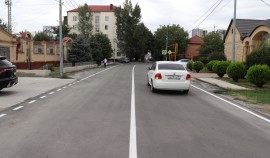 В рамках дорожного нацпроекта в Грозном отремонтирована улица Шейха Дени Арсанова