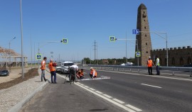 В рамках нацпроекта завершаются работы по реконструкции объездной дороги села Герменчук