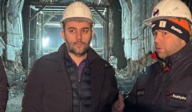 Рустам Шаптукаев ознакомился с ходом работ строительства гидроэлектростанции 