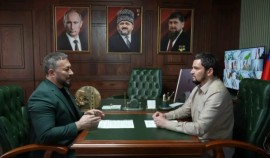 Хас-Магомед Кадыров и Ильяс Масаев обсудили развитие промышленности и энергетики