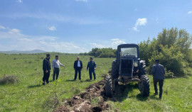 В Чеченской Республике прокладываются минерализованные полосы