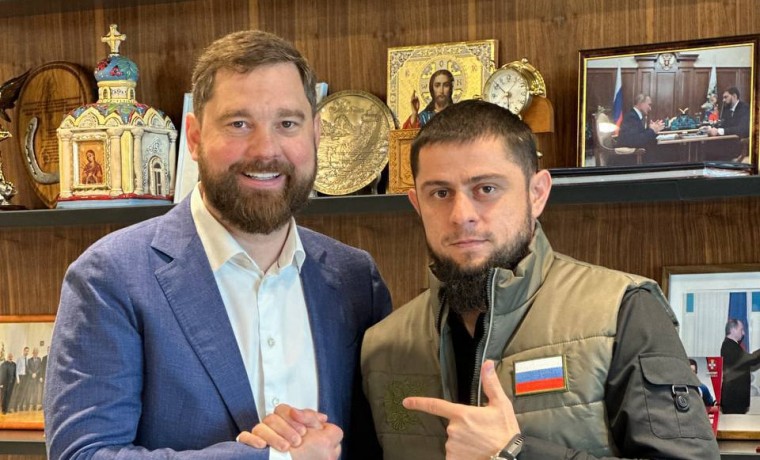 Ахмед Дудаев провел рабочую встречу с Игорем Бариновым в Москве