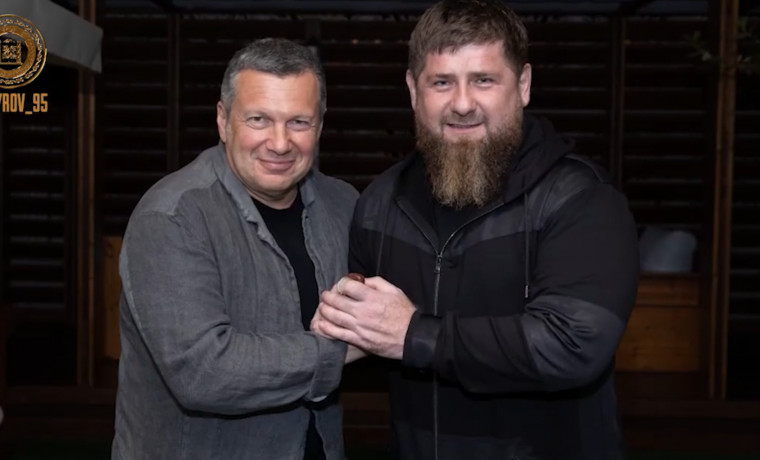 Рамзан Кадыров встретился с журналистом Владимиром Соловьевым в Грозном