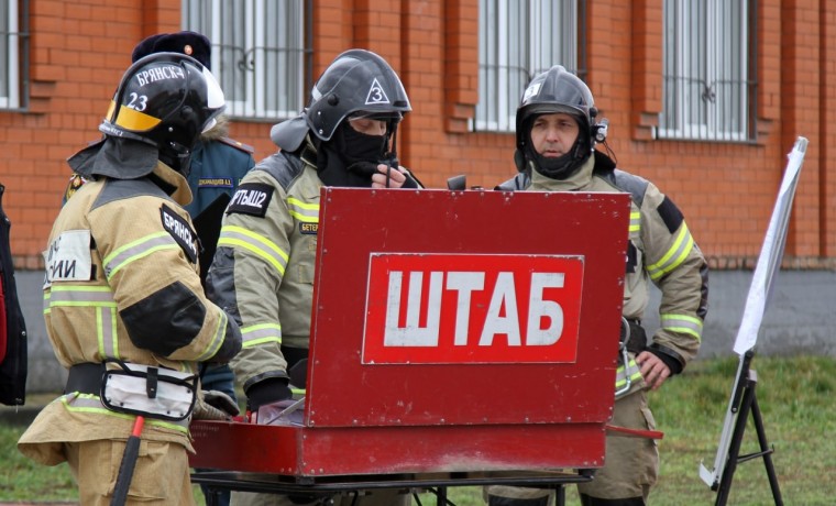 В Грозном сотрудники ГУ МЧС РФ по ЧР провели учение в детском саду