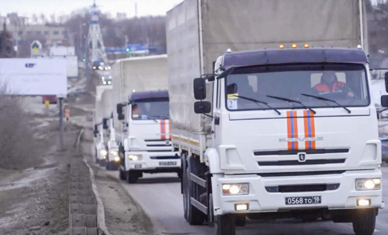 Россия доставила в Донбасс и на Украину более 24 тысяч тонн гумпомощи