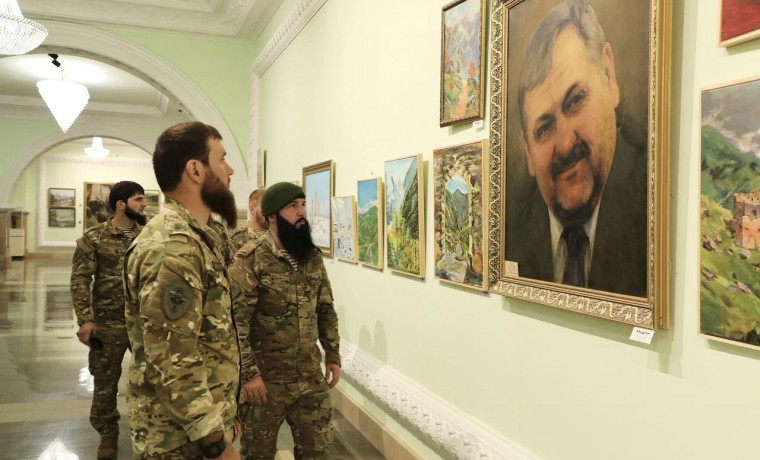 Росгвардейцы приняли участие в мероприятиях ко дню рождения Ахмата-Хаджи Кадырова