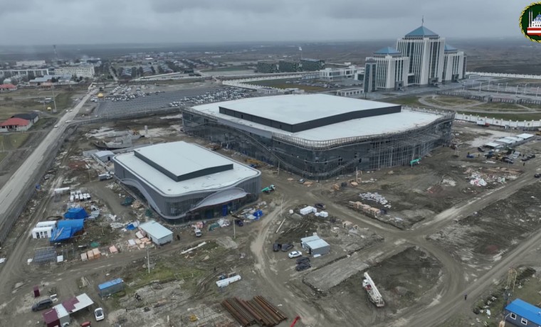 В Грозном строят конгресс-холл на 5 тысяч человек для региональных и международных мероприятий
