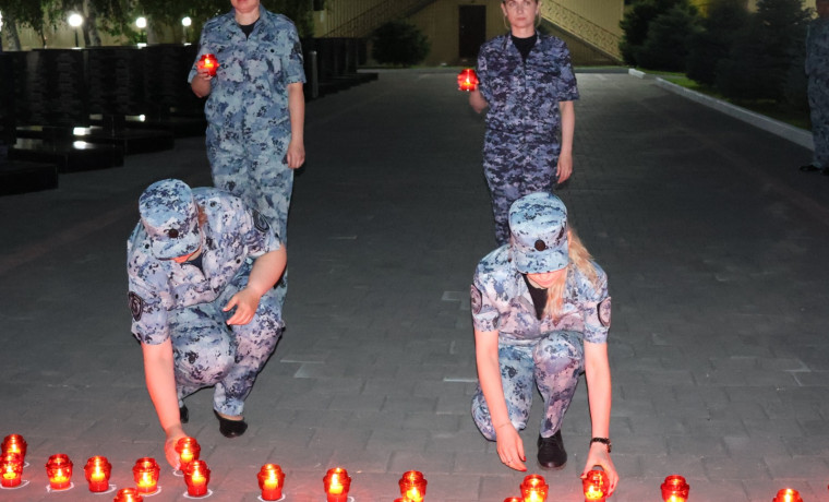 Военнослужащие ОГВ(с) присоединились ко Всероссийской акции «Свеча памяти»