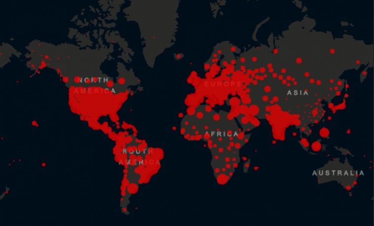Число случаев коронавируса в мире превысило 95 млн