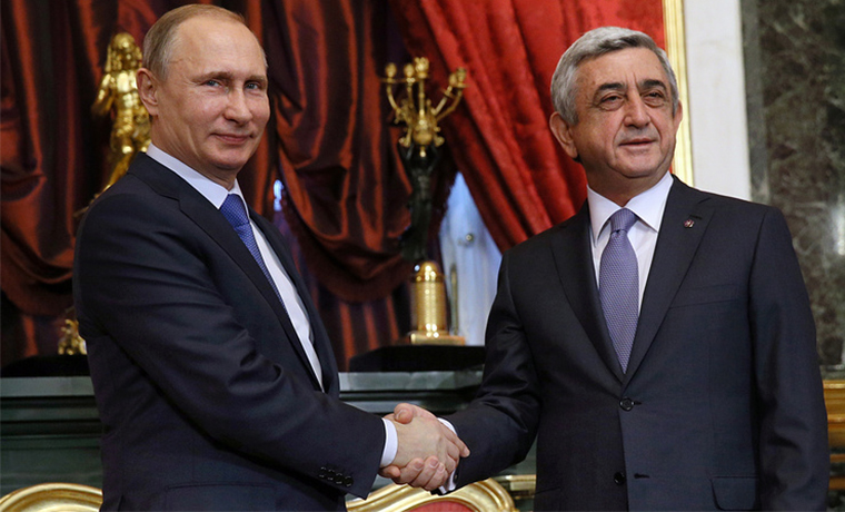 Президент Армении поддержал действия России в Сирии