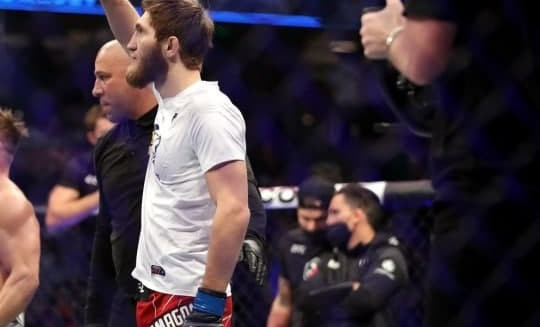 Воспитанник клуба "Ахмат" Саид Нурмагомедов стал победителем турнира UFC 270