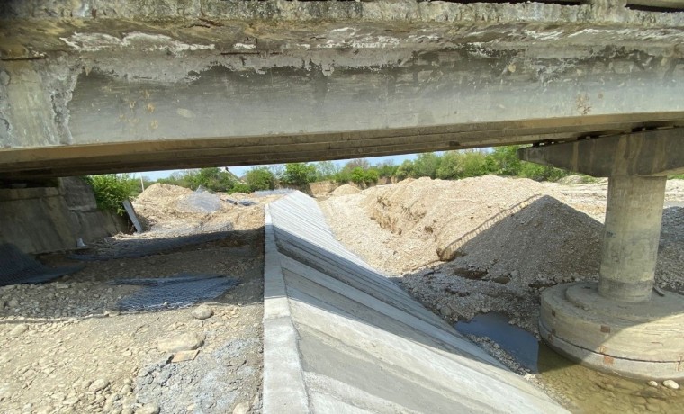 В селе Шалажи завершилось строительство противопаводковых сооружений