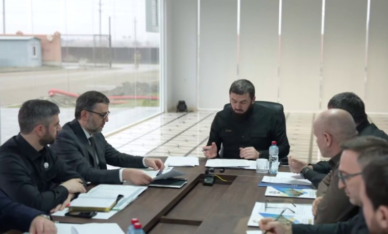 Магомед Даудов провел совещание по развитию ОЭЗ «Грозный» и электроэнергетической инфраструктуры