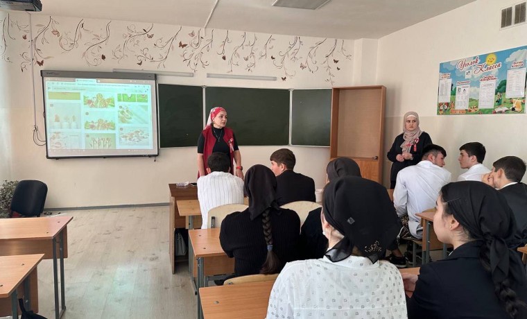 Выпускники МБОУ «СОШ № 3 с. Автуры» встретились с представителем агротехнического факультета ЧГУ