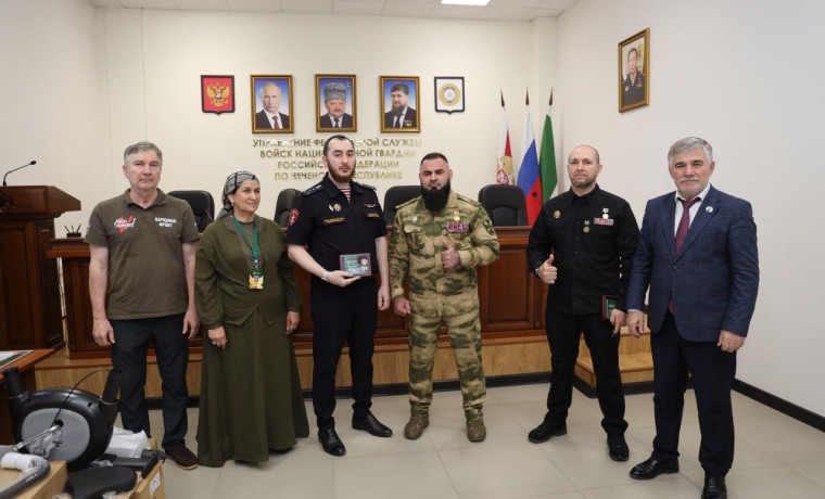 В Управлении Росгвардии по ЧР состоялось мероприятие ко Дню ветеранов боевых действий