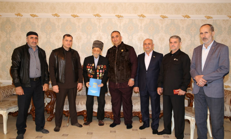 ЕР поздравила с Днем Победы единственного ветерана Великой Отечественной войны в ЧР