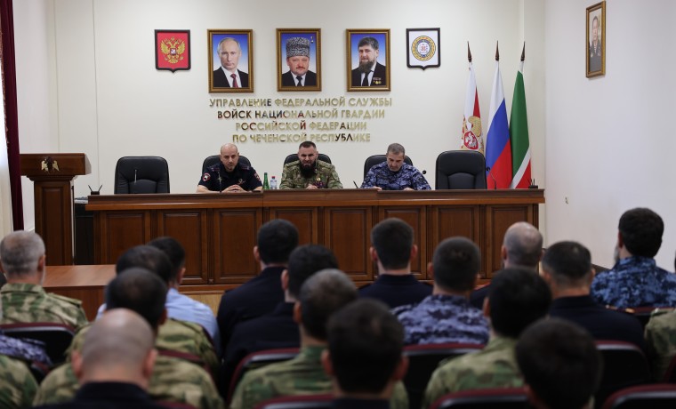 В Управлении Росгвардии по ЧР состоялась конференция по вопросам безопасности дорожного движения