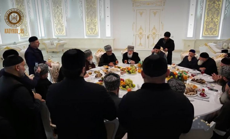 В доме Рамзана Кадырова богословы провели религиозный обряд