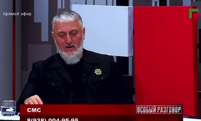 Адам Делимханов принял участие в ток-шоу «Особый разговор» на ЧГТРК «Грозный»