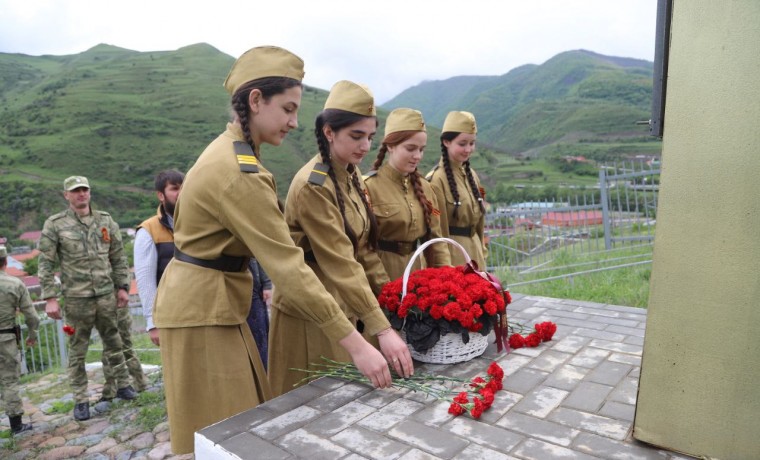 В селе Итум-Кали почтили память павших воинов Великой Отечественной войны
