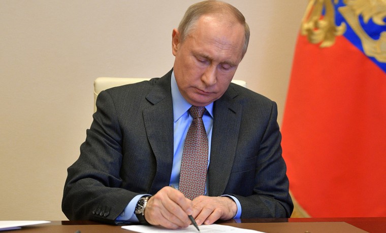 Правительство отчиталось перед Владимиром Путиным о нацпроектах