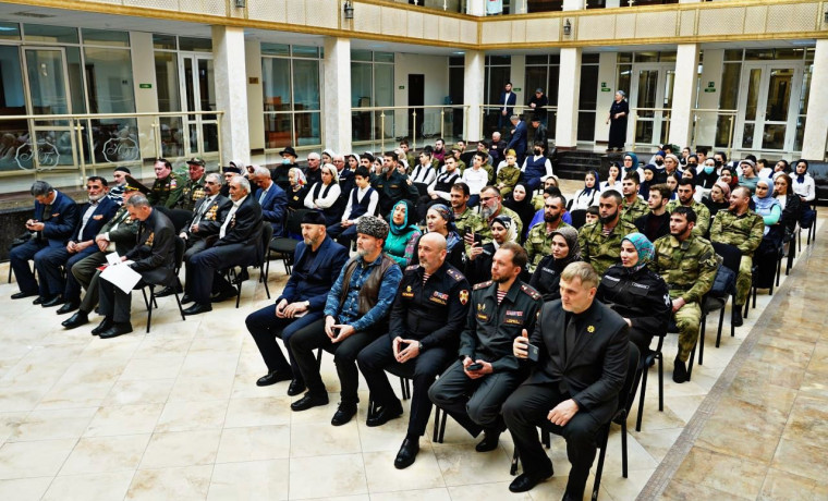 Росгвардейцы ЧР приняли участие в мероприятии, посвященном Дню защитника Отечества