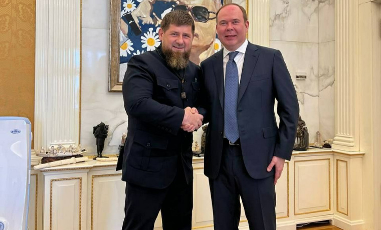 Рамзан Кадыров обсудил с Антоном Вайно вопросы социально-экономического развития ЧР