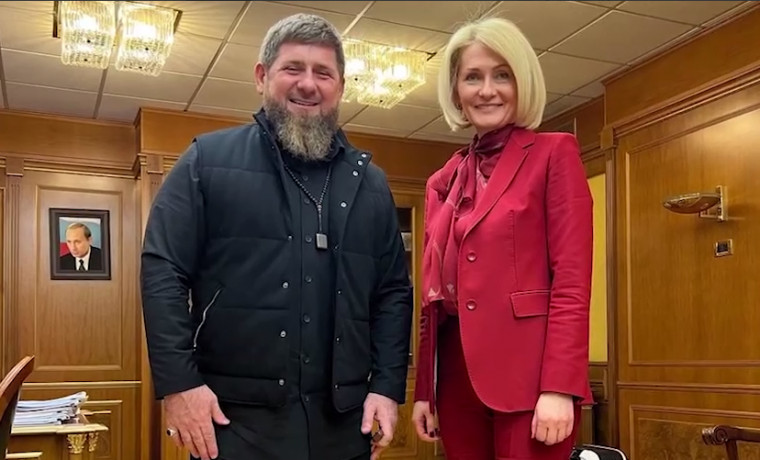 Глава ЧР Рамзан Кадыров встретился с вице-премьером Правительства РФ Викторией Абрамченко