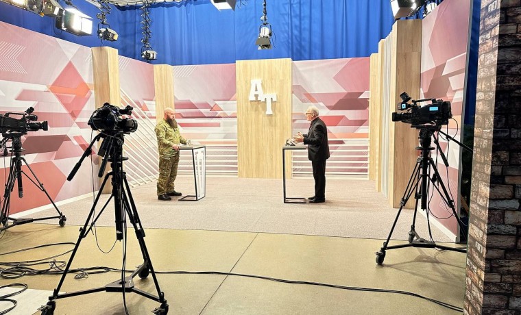 Офицер ОМОН «Ахмат-1» стал гостем программы  на региональном телеканале
