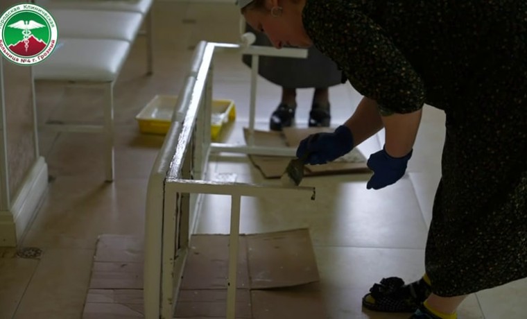 В КБ №4 завершается ремонт акушерского корпуса для улучшения условий родовспоможения