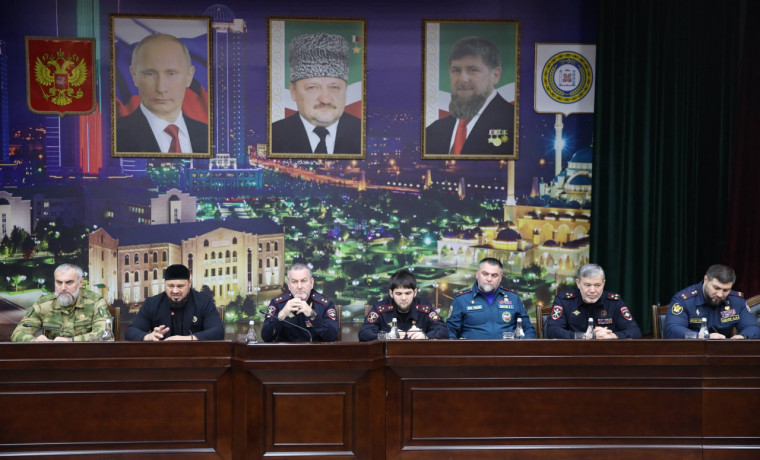 Начальник Управления Росгвардии по ЧР принял участие в межведомственном совещании