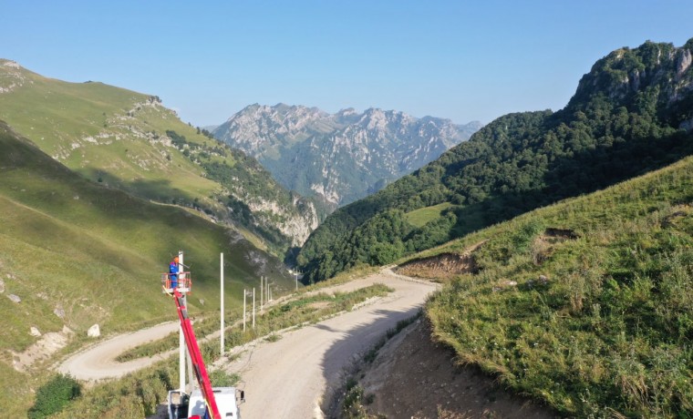 АО «Чеченэнерго» построило 76 километров ЛЭП в возрождаемом районе Чеченской Республики