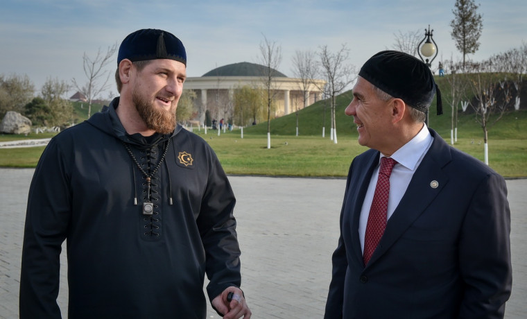 Рамзан Кадыров поблагодарил Рустама Минниханова за теплый прием чеченской делегации