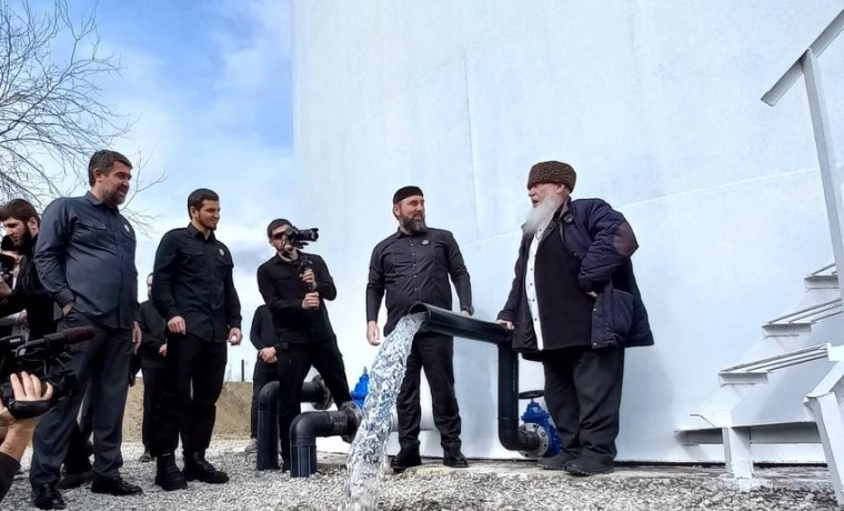 В Грозненском районе ЧР заработала новая система водоснабжения